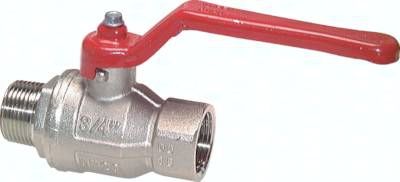 Messing-Kugelhahn, R / Rp 3" (AG/IG), PN 16