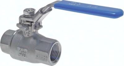 Edelstahl-Kugelhahn, leicht, G 3", PN 40
