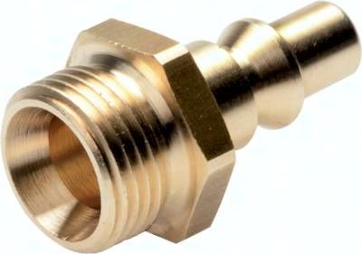 Kupplungsstecker (ARO/ORION) G 1/2"(AG), Messing