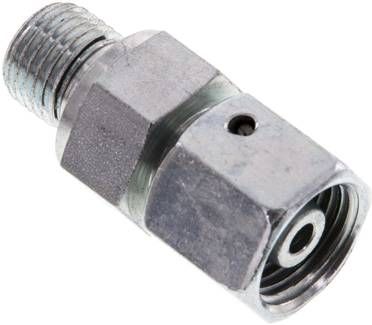 Einstellb. Schneidringverschr. 8 S-G 1/4", Stahl verzinkt