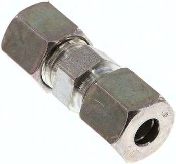 Gerade Schneidringverschrau-bung 8 S, Stahl verzinkt