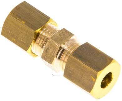 Gerade Klemmringverschraubung 5mm, Messing