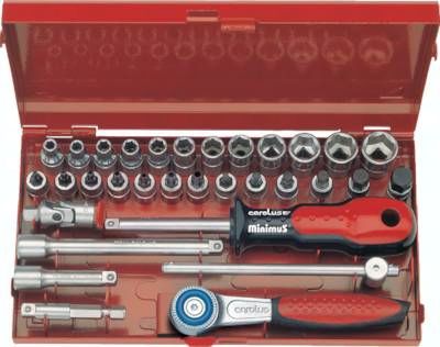 Steckschlüsselsatz 1/4" 32 teilig