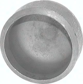 Rohrkappe 42,4 x 3,0mm, 1.4541, DIN 28011/2617