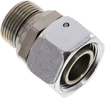 Einstellb. Schneidringverschr. 22 L-G 3/4", Stahl verzinkt