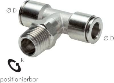 T-Steckanschluss R 1/2"-12mm, IQS-Edelstahl