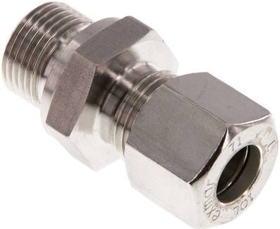 Gerade Schneidringverschr. 10 L-G 3/8", Klemmring 1.4571 (NC)