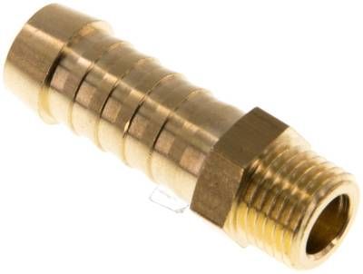 Gewindetülle M 10 x 1-9mm, Messing