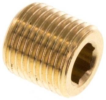 Verschlussstopfen Innenskt. M 8 x 0,75, 16 bar Messing