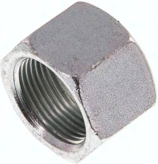 Überwurfmutter f. Schneidring-verschr. 16 S, Stahl verzinkt