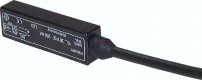 Zylinderschalter 10 - 250 V AC / DC, 3 mtr., 2 x 0,25 mm²
