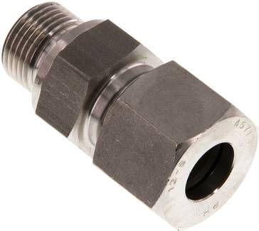 Gerade Schneidringverschr. 12 S-G 3/8", 1.4571