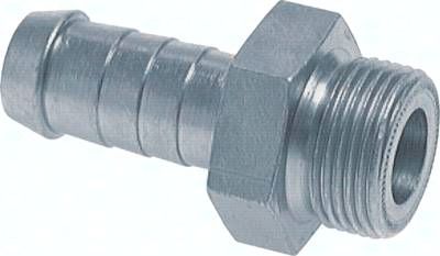 Schlauchnippel M 26 x 1,5 AG (flachdichtend), 14 - 15mm