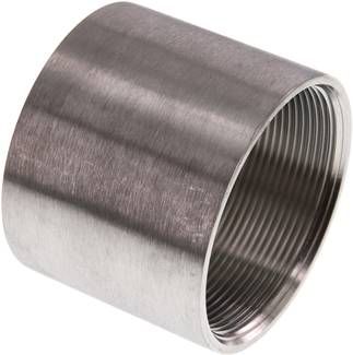 Rundmuffe Rp 2 1/2"-Rp 2 1/2", 16 bar 1.4408