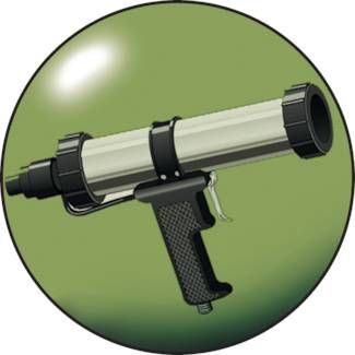 Loctite 2 K Kartuschenpistole für 50 ml Doppelkartusche