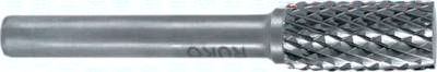 Hartmetall-Frässtift 8mm, ZYA - Form A - Zylinder ohne Stirnverzahnung