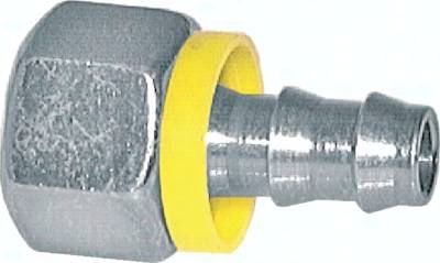 Steckanschluss 22 L Über-wurfmutter, 19,1mm GSP-Schl.