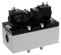 Aventics 5814793540 5/3-Wegeventil, Serie 581, Größe 4