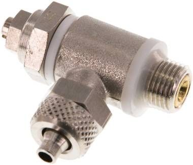 Drosselrückschlagventil G 1/8"-6 x 4mm, abluftregelnd (B)