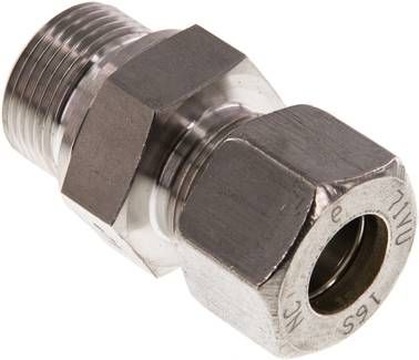 Gerade Schneidringverschr. 16 S-G 3/4", Klemmring 1.4571 (NC)