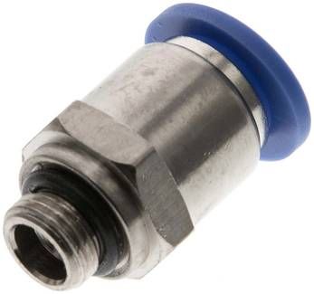 Gerader Steckanschluss G 1/8"-10mm, IQS-Standard