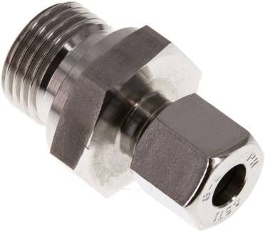 Gerade Schneidringverschr. 8 L-G 1/2", 1.4571