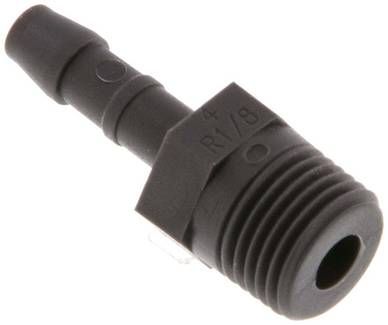 Gewindetülle R 1/8"-4mm, 8 bar PA 6