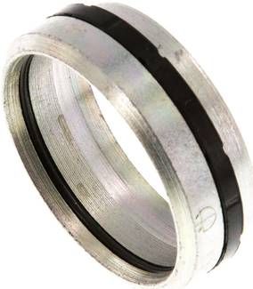 Schneidring 28 L, Stahl verzinkt mit Elastomerdichtung