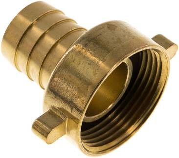 2/3-Schlauchtülle, mit Mutter G 1 1/4"-25mm, gerade