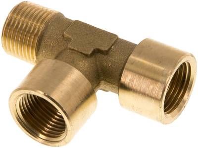 LE-Einschraubstück G 3/8"(IG)-R 3/8"(AG), 16 bar Messing