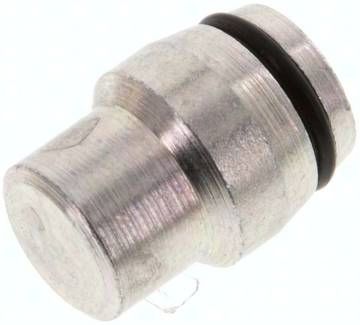 Verschlussstopfen ohne Mutter 12 L / 12 S, Stahl verzinkt