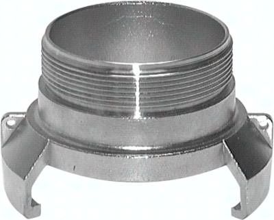 Guillemin-Kupplung ohne Ver-riegelung, G 4" (AG), 1.4401