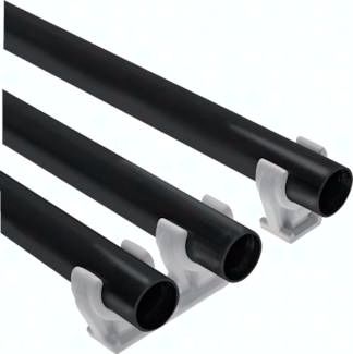 Rohrbefestigungsclip (2-fach) für 6mm Rohr