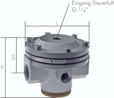 STANDARD Druckregler (Volumen-booster) G 1", Baureihe 5