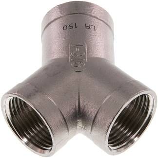 Y-Stück Rp 1" (IG), 16 bar 1.4408