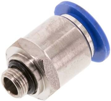 Gerader Steckanschluss G 1/8"-12mm, IQS-Standard