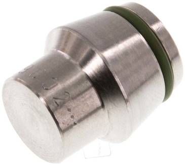 Verschlussstopfen ohne Mutter 12 L / 12 S, 1.4571
