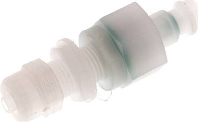 Schott-Kupplungsstecker (NW5) 6 x 4 (CK-Anschluss) mm Schlauch, PVDF