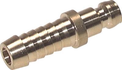 Temperierkupplungsstecker 9mm Zapfen, 9,0mm Schlauch