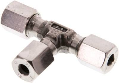 T-Schneidringverschraubung 6 L, 1.4571