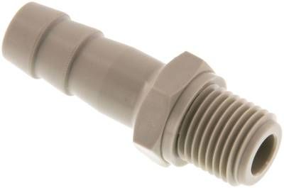 Gewindetülle G 1/4"-10mm, 10 bar PP