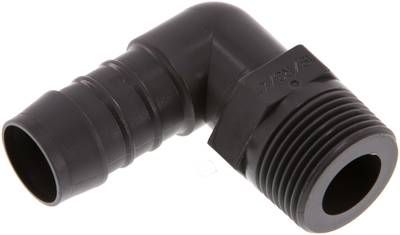 Winkel-Gewindetülle R 3/4"-19mm, PA 6