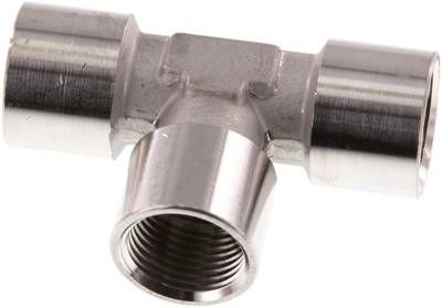T-Stück G 3/8" (IG), 150 bar 1.4404