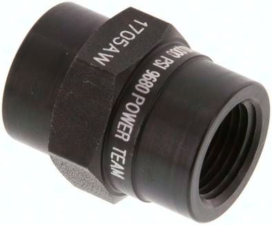 POWER-TEAM Muffe, 2 x NPT 3/8"(IG), kein(AG)