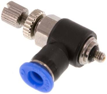Mini-Winkel-Drosselrückschlag-ventile M 3-4mm