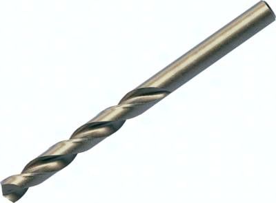 Spiralbohrer, DIN 338 N, HSS-G Co 5, Ø 3 mm