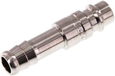 Kupplungsstecker (NW7,2) 10mm Schlauch, 1.4404