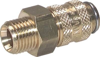 Kupplungsdose (NW5) G 1/8"(AG), Messing