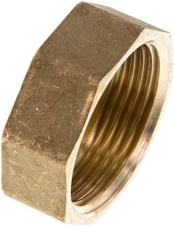 Verschlusskappe G 1 1/4", 16 bar Messing