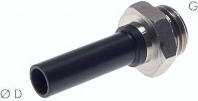 Einschraubtülle G 1/8"-6mm Stecknippel, IQS-Standard